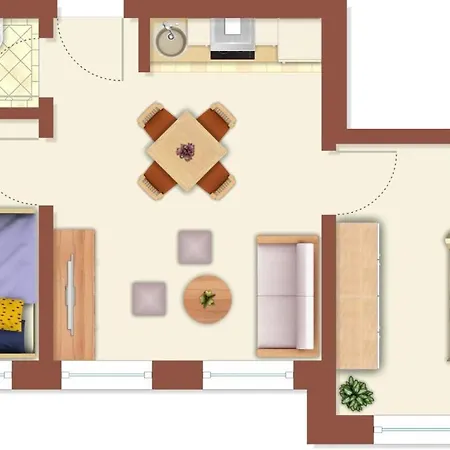 Apartament Hellinghaus Fewo 3 Strandlaeufer *